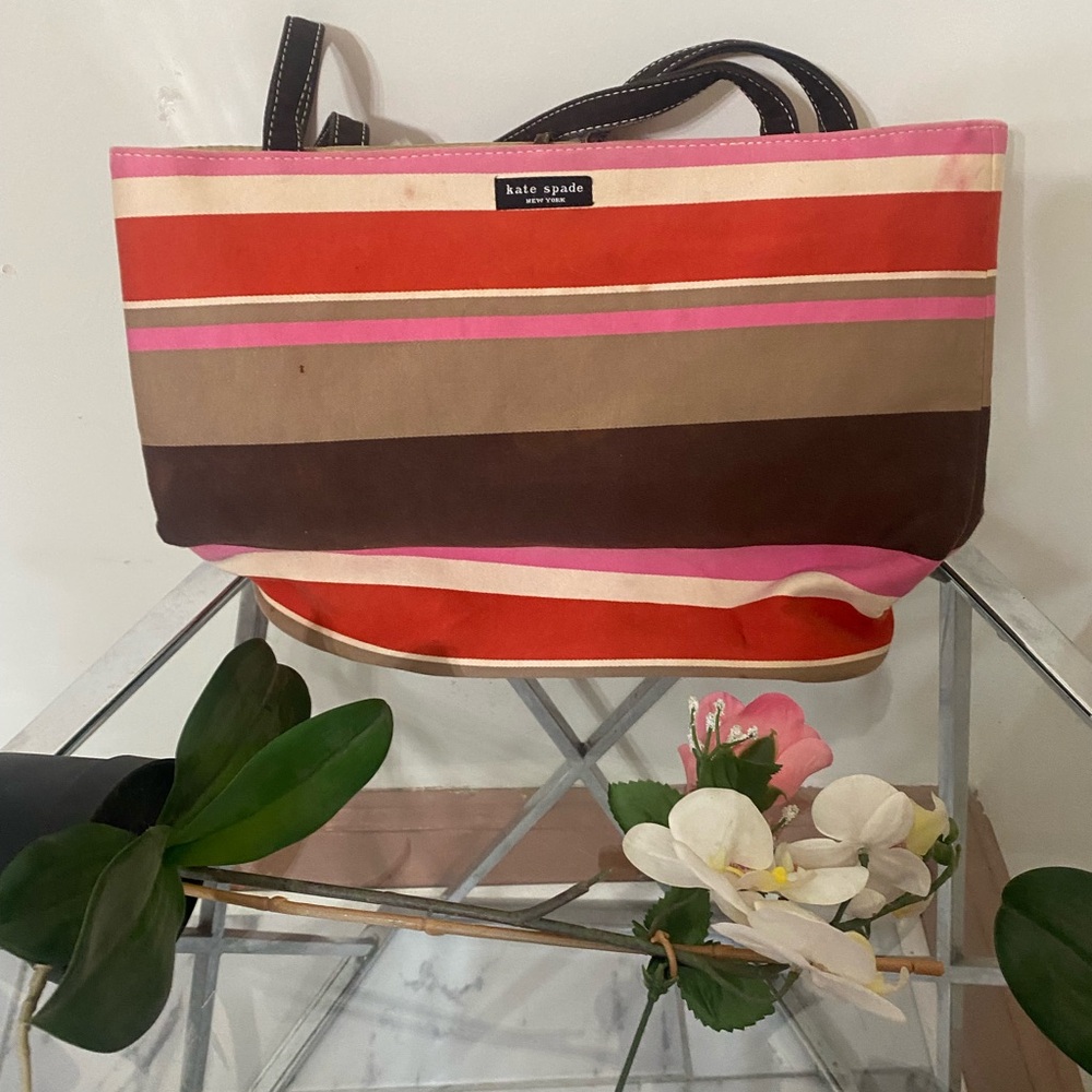 COPY - kate spade Pink and Red Tote Bag